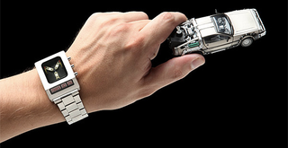 Illustration for article titled You Can Never Really Be Late With a Flux Capacitor Watch
